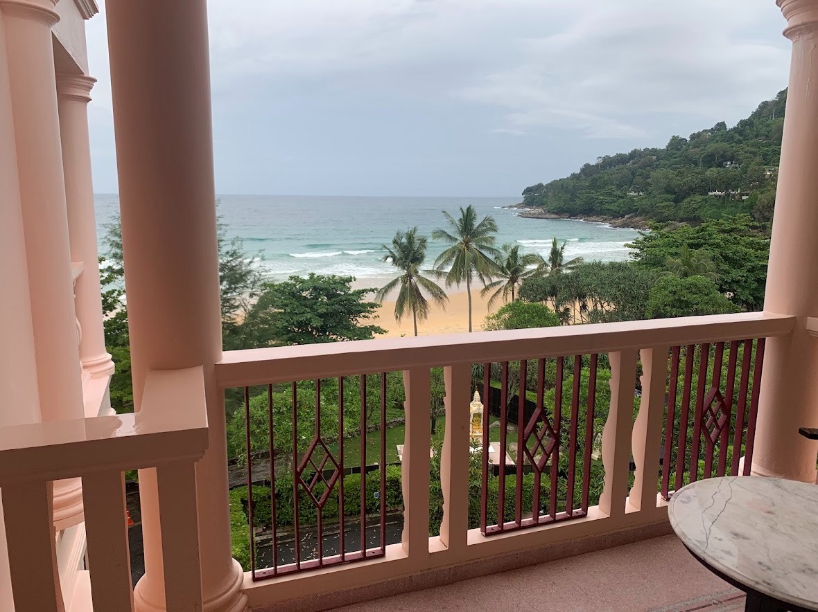 View from Claudia's balcony at Centara Grand Beach Resort Phuket, Thailand