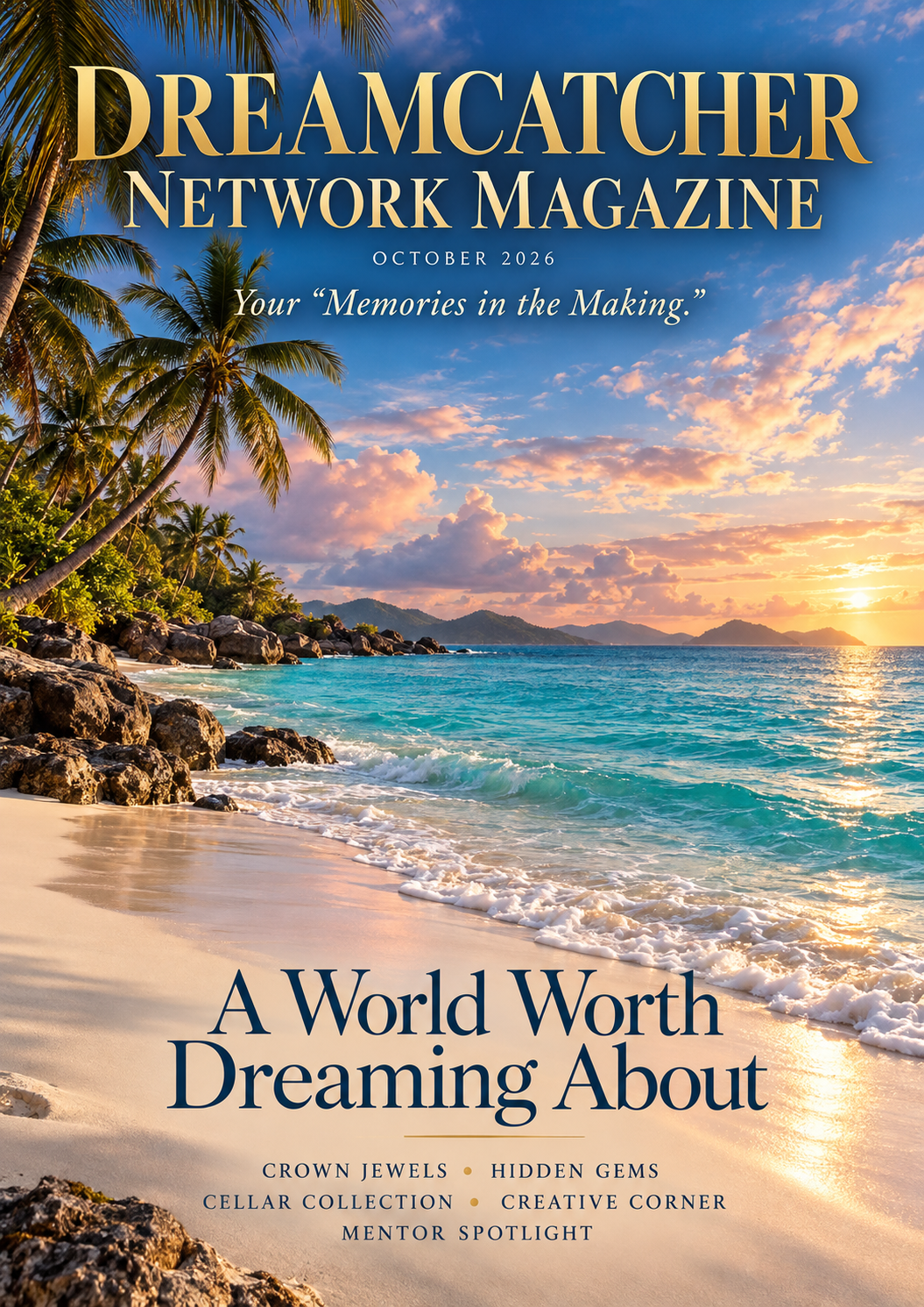 October 2026 Dreamcatcher Network Magazine cover