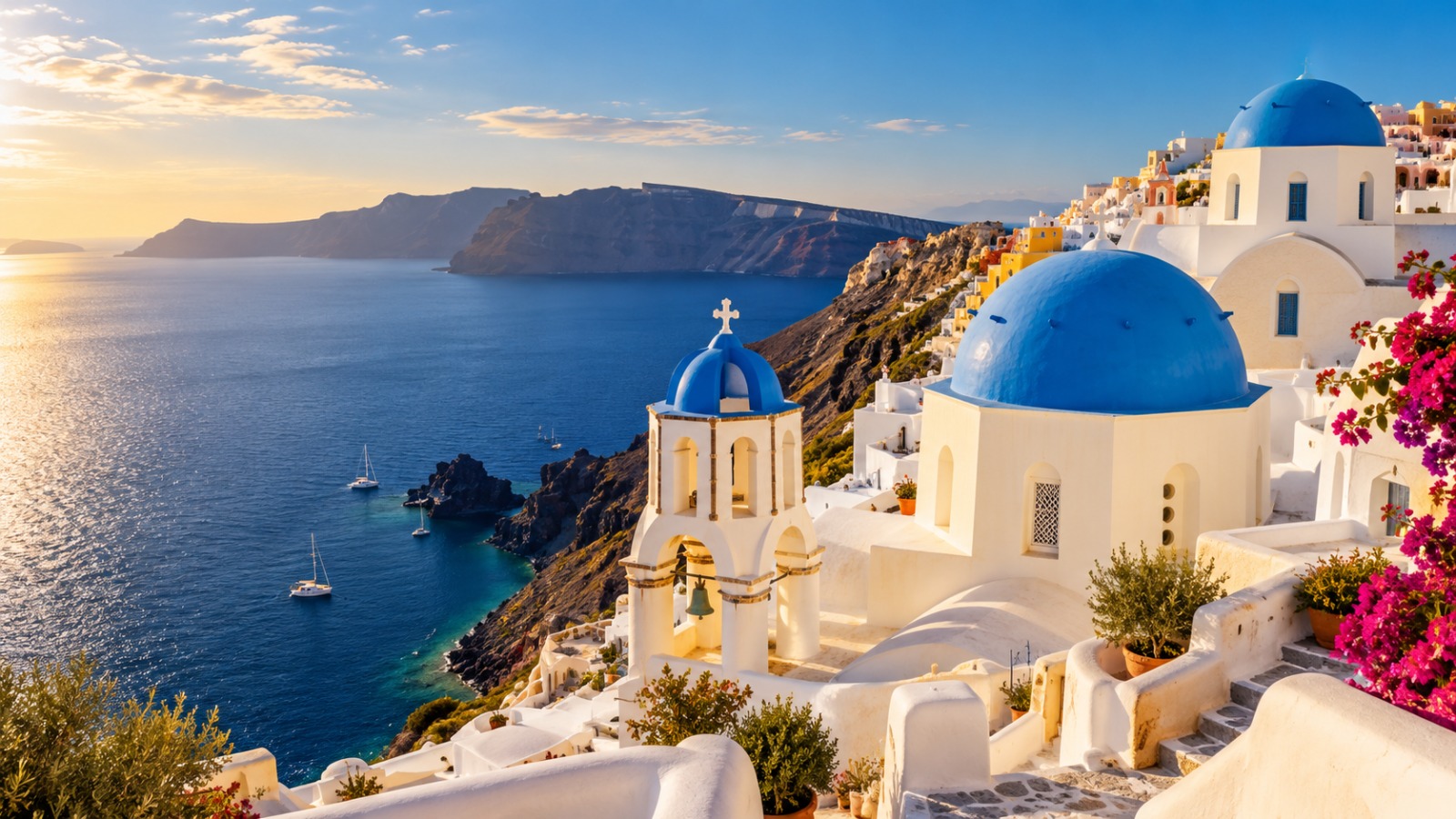Greece — whitewashed island villages and the Aegean Sea